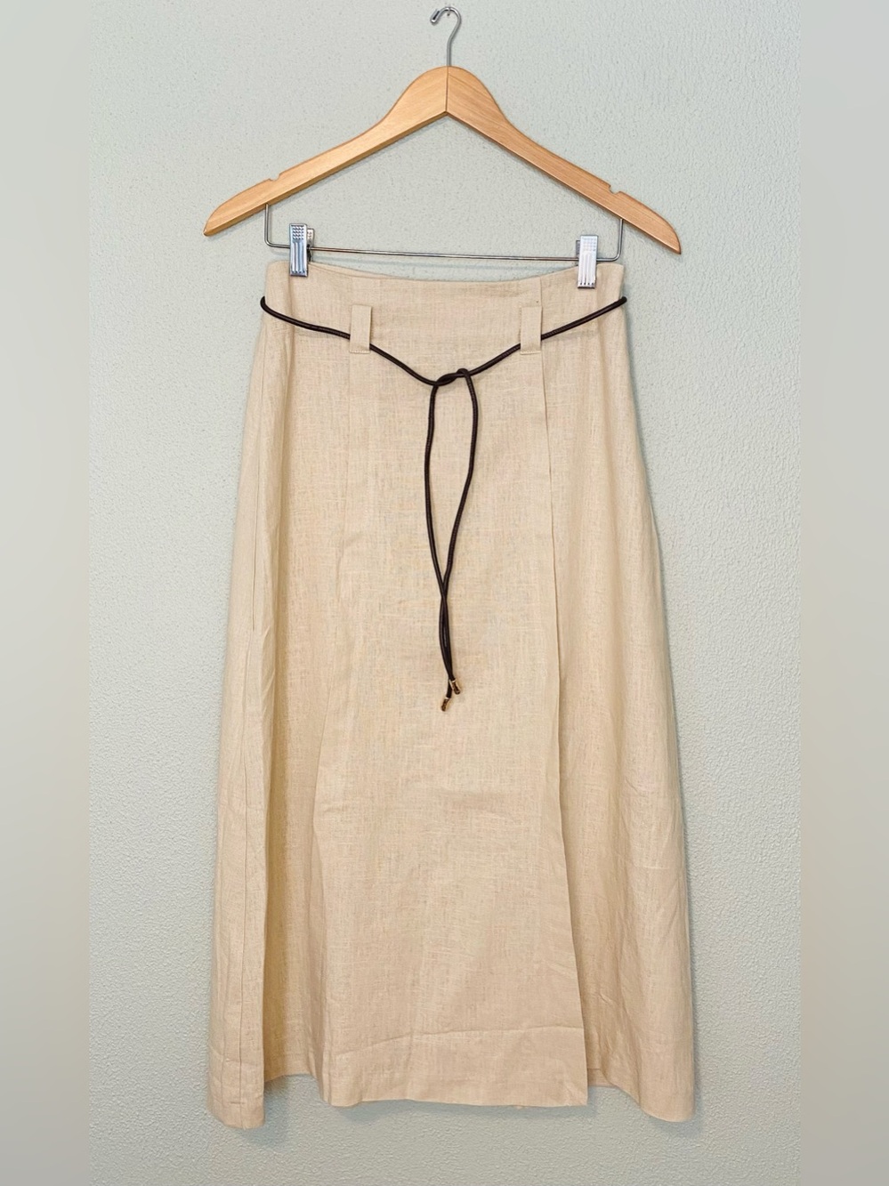 Elie Tahari Linen Blend Skirt